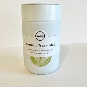 W&P Porter Ceramic Mug Mint 16 Ounces